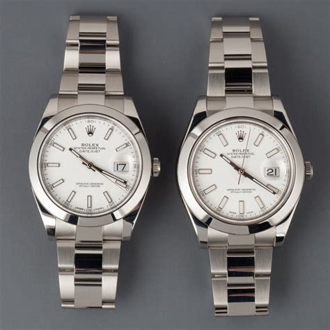 rolex datejust vs datejust.